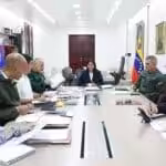 Venezuelan Vice President Delcy Rodríguez at the meeting with Venezuelan ministers, May 2, 2025. Photo: Vice Presidency of Venezuela.