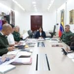 Venezuelan Vice President Delcy Rodríguez at the meeting with Venezuelan ministers, May 2, 2025. Photo: Vice Presidency of Venezuela.