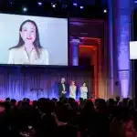 Far-right Venezuelan politician María Corina Machado presented a 100-day plan to guarantee profits for US companies in Venezuela. Photo: AS/COA.