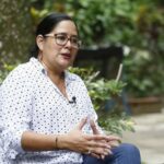 Salvadorean lawyer and human rights leader Ruth López. Photo: EFE/file photo.