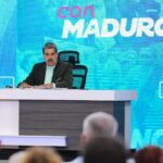 Venezuelan President Nicolas Maduro during his program Con Maduro+. Photo: Presidential Press.