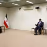 Venezuelan President Nicolas Maduro meets Iran’s supreme leader, Ayatollah Ali Khamenei, on Saturday, June 11, 2022, in Teheran. Photo: Office of the Supreme Leader/file photo.