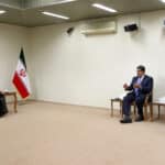 Venezuelan President Nicolas Maduro meets Iran’s supreme leader, Ayatollah Ali Khamenei, on Saturday, June 11, 2022, in Teheran. Photo: Office of the Supreme Leader/file photo.