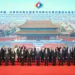 Chinese President Xi Jinping poses for a group photo with guests attending the opening ceremony of the China-CELAC Forum's fourth ministerial meeting in Beijing, May 13, 2025. Photo: Xinhua/file photo.