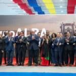 Official photo of the first joint meeting of ALBA-TCP Ministers of Agriculture and Fisheries as part of the Expoferia AgroALBA held in Caracas, Venezuela. Photo: ALBA-TCP.