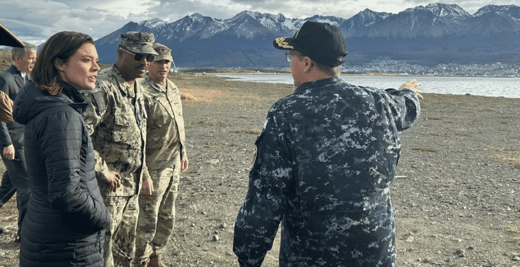 US Southern Command personnel visit Ushuaia in Argentina, April 30, 2025. Photo: SOUTHCOM.