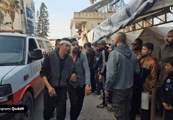 From hospitals, to tents, to flour and now to aid massacres, 'Israel' continues to innovate and escalate its genocide not only in Gaza but throughout Palestine. Photo: Quds News Network.