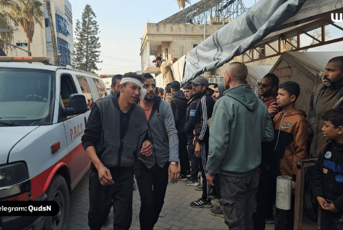 From hospitals, to tents, to flour and now to aid massacres, 'Israel' continues to innovate and escalate its genocide not only in Gaza but throughout Palestine. Photo: Quds News Network.