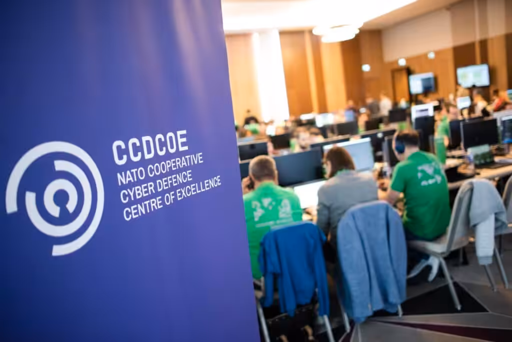 View of a NATO cyber defense drill Locked Shields session. Photo: Siim Lõvi/ERR.
