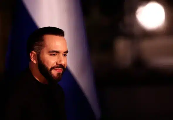 The president of El Salvador, Nayib Bukele. Photo: EFE.