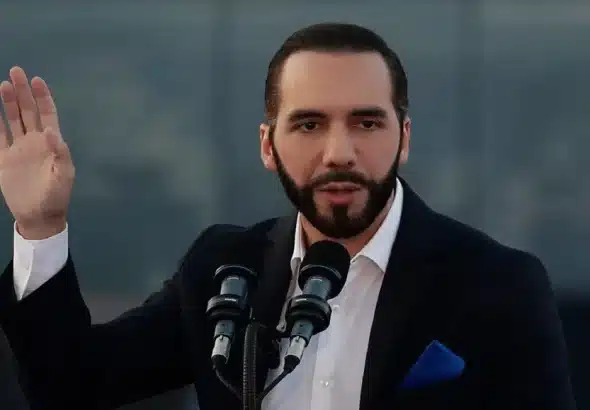 Nayib Bukele, president of El Salvador. Photo: EFE.