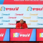 PSUV General Secretary Diosdado Cabello at a press conference, June 5, 2025. Photo: PSUV.