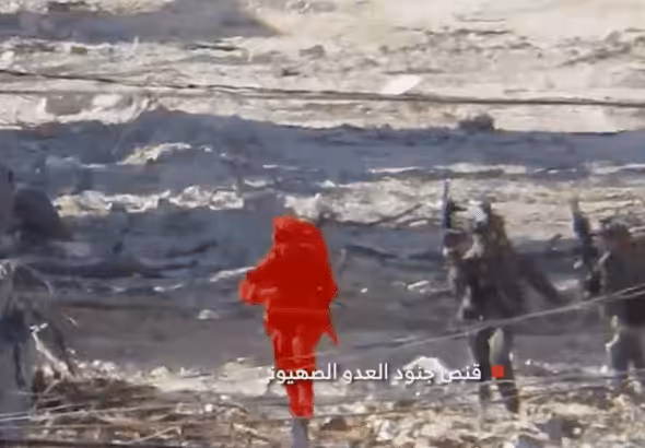 The Al-Qassam Brigades reported a series of operations against Israeli military vehicles in the Gaza Strip. Photo: video grab.