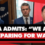 US President Donald Trump (left) with his secretary of defense, Pete Hegseth (center), and Chinese President Xi Jinping (right). Photo: Geopolitical Economy.