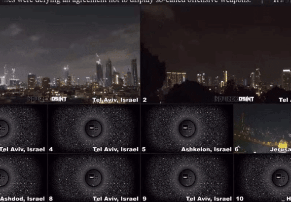 "Israeli" regime has imposed a sweeping media blackout to prevent the world from witnessing the Iranian retaliatory operations. File photo.