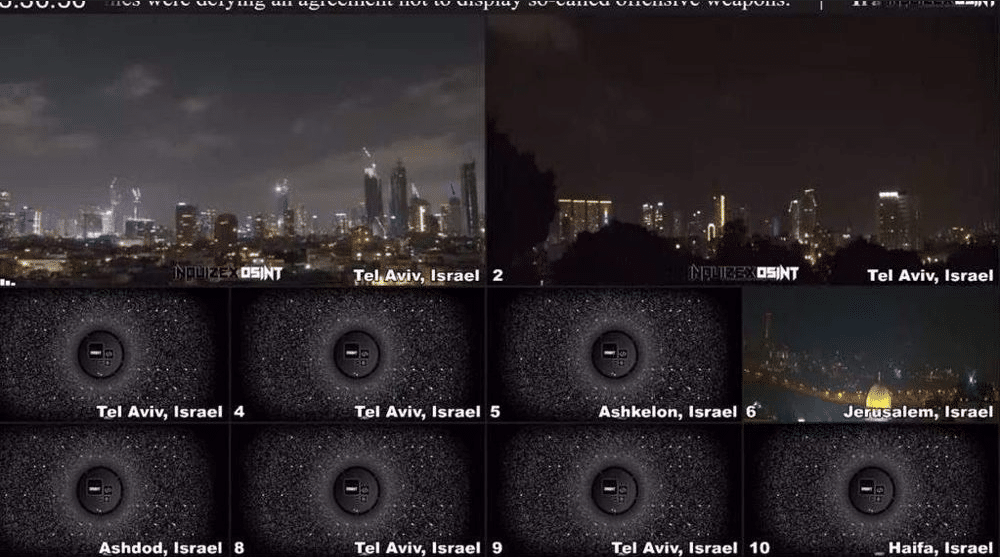 "Israeli" regime has imposed a sweeping media blackout to prevent the world from witnessing the Iranian retaliatory operations. File photo.