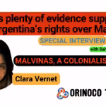 Poster for the Orinoco Tribune's interview with Argentinian activist Clara Varnet. Photo: Orinoco Tribune.