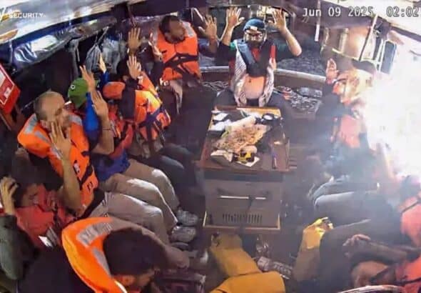 The organisers of Madleen, a humanitarian aid vessel that was attempting to break Israel’s naval blockade of Gaza, said that Israeli forces attacked the vessel on Monday. Photo: PressTV/file photo.