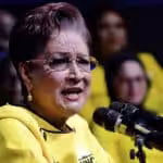 Trinidad and Tobago Prime Minister Kamla Persad-Bissessar. Photo: Prior Beharry/AFP.