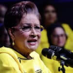 Trinidad and Tobago Prime Minister Kamla Persad-Bissessar. Photo: Prior Beharry/AFP.