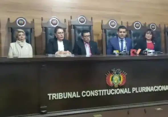 The Plurinational Constitutional Court (TCP) of Bolivia. Photo: TCP