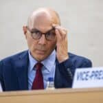 United Nations (UN) High Commissioner for Human Rights Volker Türk in Geneva, Switzerland. Photo: Martial Trezzini/EFE/File photo.
