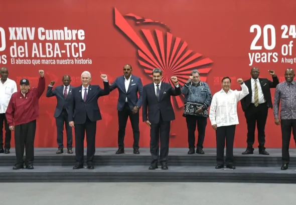 Family photo of all the presidents and head of states in attendance at the 20th ALBA-TCP summit held in Caracas, Venezuela, on December 2024. Photo: Estudios Revolución/file photo.