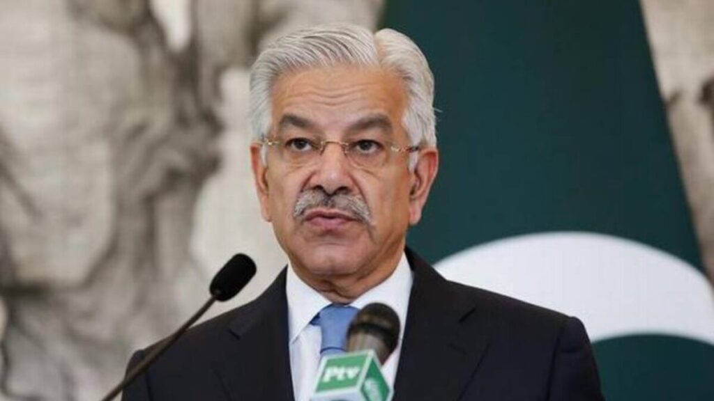 Pakistani Defense Minister Khawaja Asif. Photo: Getty.
