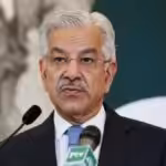 Pakistani Defense Minister Khawaja Asif. Photo: Getty.