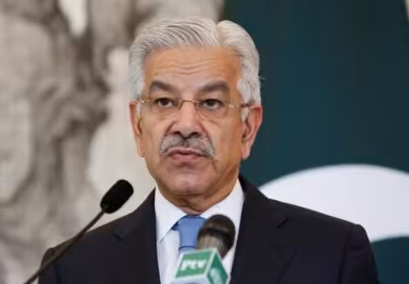 Pakistani Defense Minister Khawaja Asif. Photo: Getty.