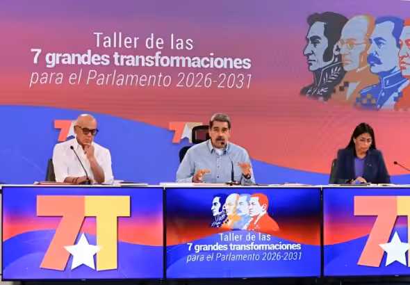 Venezuelan President Nicolás Maduro addressing the nation on Tuesday, June 17, 2025. Photo: Presidential Press.