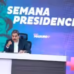 Venezuelan President Nicolas Maduro during his weekly Con Maduro+ program. Photo: Venezuela's Presidential Press.