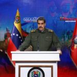 Venezuelan President Nicolás Maduro giving a speech in commemoration of the 204th anniversary of the Battle of Carabobo, in Caracas, June 25, 2025. Photo: Presidential Press.