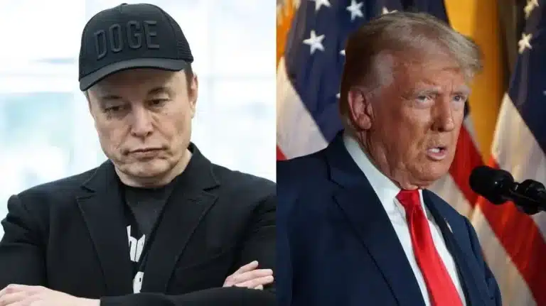 Elon Musk (Left) and Donald Trump (Right). Photo: Resumen Latinoamericano/File photo.