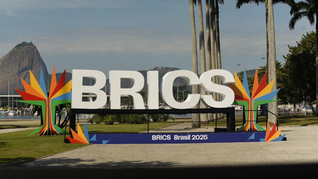 Photo taken during the BRICS Summit in Rio de Janeiro, Brazil, on July 6, 2025. Photo: Fabio Teixeira/Gettyimages.ru.