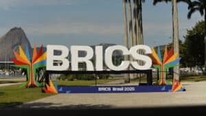 Photo taken during the BRICS Summit in Rio de Janeiro, Brazil, on July 6, 2025. Photo: Fabio Teixeira/Gettyimages.ru.
