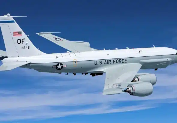 USAF RC-135 spy aircraft. Photo: USAF/file photo.