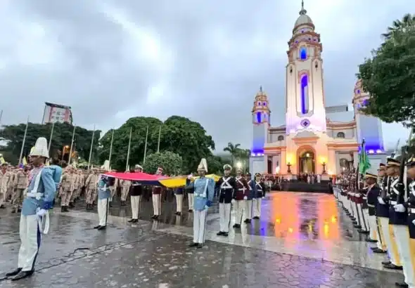 Official event for the commemoration of 242nd anniversary of the birth of Simón Bolívar, liberator of Venezuela, in Caracas, July 24, 2025. Photo: Telesur.