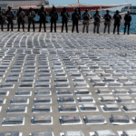 Cocaine blocks seized by Venezuelan authorities. File photo.