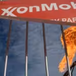 Gas flaring in an ExxonMobil facility in Guyana. Photo: Victor Moriyama/InfoAmazonia.