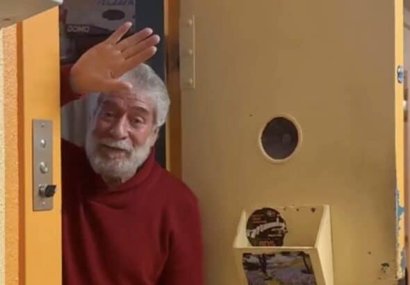 Georges Abdallah, a Lebanese communist imprisoned for over 40 years in France. Photo: Free Georges Abdallah/X.