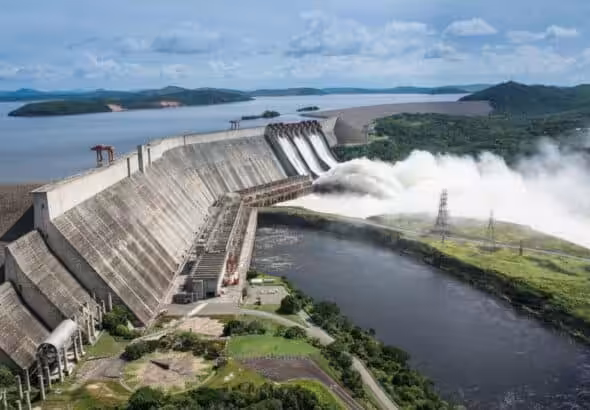 The Guri dam of Venezuela. Photo: CORPOELEC.