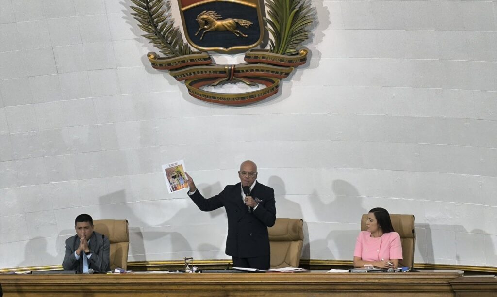President of the National Assembly, Jorge Rodríguez. Photo: AN Press.