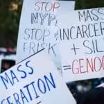 Protest against mass incarceration in the US. Photo: ACLU.