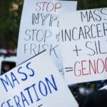 Protest against mass incarceration in the US. Photo: ACLU.