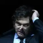 Argentine President Javier Milei. Photo: X/ @PeladoStream.