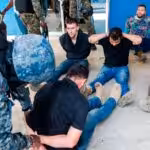 Colombian mercenaries captured by Haitian authorities after the assassination of former President Jovenal Moïse in 2021. Photo:  Jean Marc Herve Abelard/EPA/file photo.