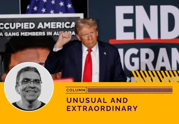 The VA columnist highlights the newly fabricated narrative that portrays Venezuela as a military target. Photo: Venezuelanalysis.