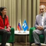 Venezuelan Vice President Delcy Rodríguez meets OPEC Secretary General Haitham Al Ghais in Vienna, Austria, July 9, 2025. Photo: Social media.