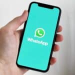Cellphone screen with WhatsApp logo. File photo.